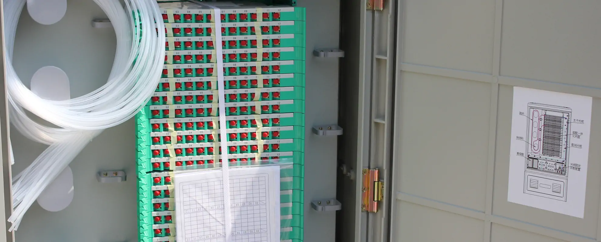 fiber cabinet materials SMC vs steel vs ABS, SMC fiber distribution cabinet, outdoor fiber cabinet material comparison, IP55 IP67 fiber enclosure