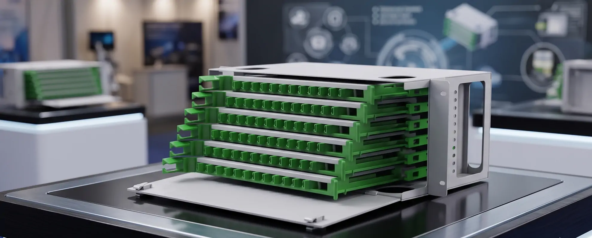 ODF vs fiber patch panel comparison, optical distribution frame vs patch panel differences, rack mount fiber management, Jergeo ODF and patch panel solutions